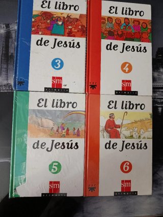 Lote 4 Libros El Libro de Jesus - Primaria SM