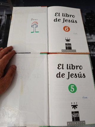 Lote 4 Libros El Libro de Jesus - Primaria SM