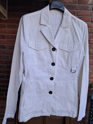 Chaqueta Burberry Verano Blanca