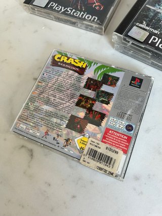 Crash Bandicoot PS1 Edizione Europea PAL