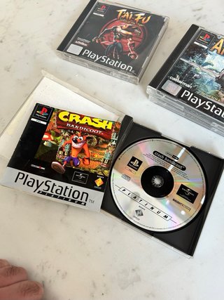 Crash Bandicoot PS1 Edizione Europea PAL