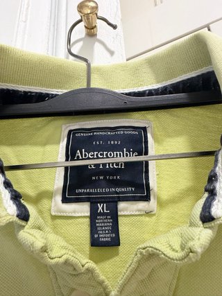 Polo Abercrombie & Fitch Verde