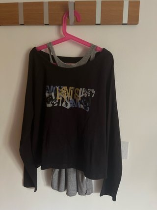 Conjunto 2 Camisetas Levi's Negra y Gris