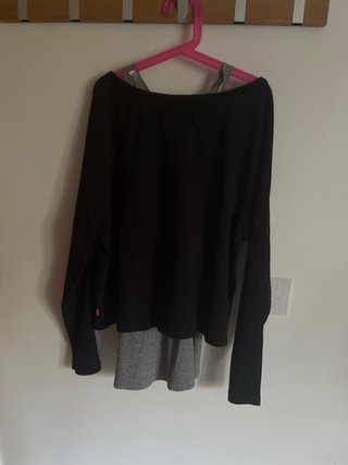 Conjunto 2 Camisetas Levi's Negra y Gris