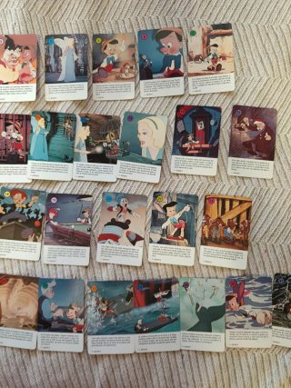 Disney Pinocho cuento cartas pepito grillo hada 90
