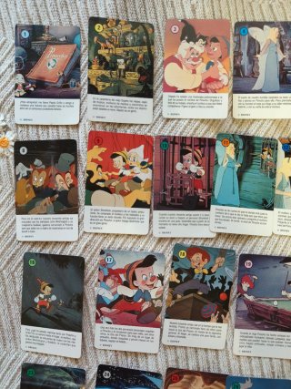 Disney Pinocho cuento cartas pepito grillo hada 90