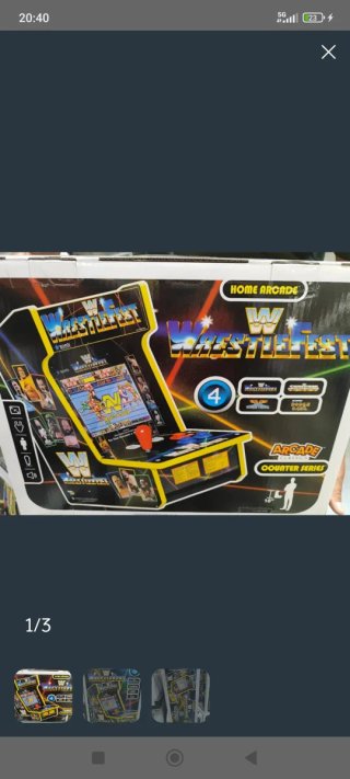 Máquina Arcade WWE Wrestlefest Clásicos