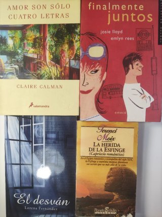 Novelas románticas clásicas y modernas