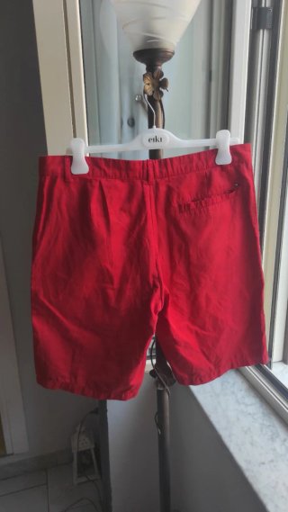 Bermuda Chino Tommy Hilfiger Uomo Rosso