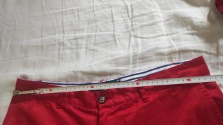 Bermuda Chino Tommy Hilfiger Uomo Rosso