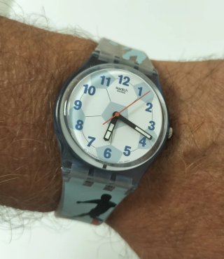 Swatch Gent Soccer GS133 Orologio Vintage 2007