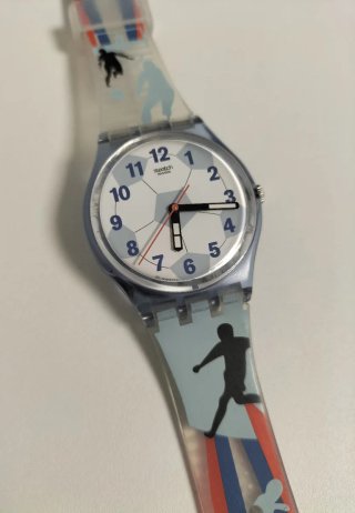 Swatch Gent Soccer GS133 Orologio Vintage 2007