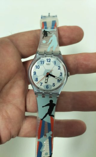 Swatch Gent Soccer GS133 Orologio Vintage 2007