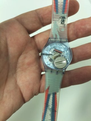 Swatch Gent Soccer GS133 Orologio Vintage 2007