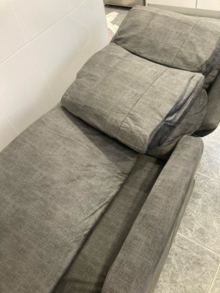 Sillón relax eléctrico gris