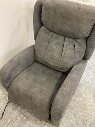 Sillón relax eléctrico gris