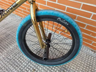 Bicicleta BMX Mafia Bikes Dorada