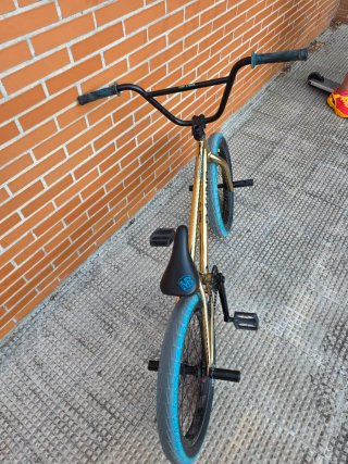 Bicicleta BMX Mafia Bikes Dorada