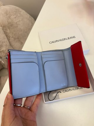 Portafoglio Calvin Klein Jeans rosso