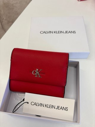 Portafoglio Calvin Klein Jeans rosso