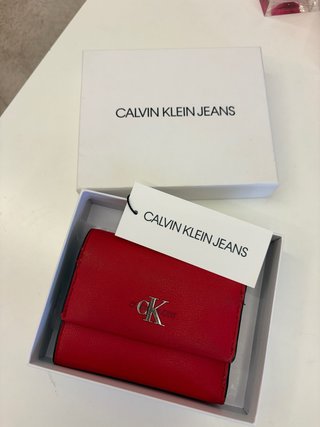 Portafoglio Calvin Klein Jeans rosso