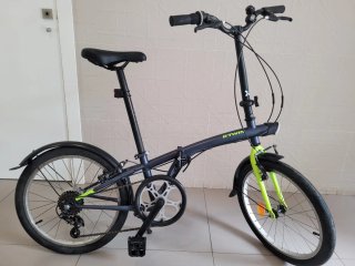 Bicicleta plegable BTWIN TILT 100