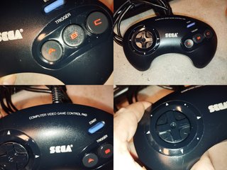 Sega Mega Drive NTSC Jap Consola Negra