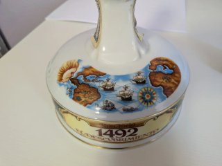 Botella de Porcelana 1492-1992 Descubrimiento