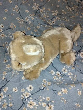 Peluche Leone di montagna Lelly