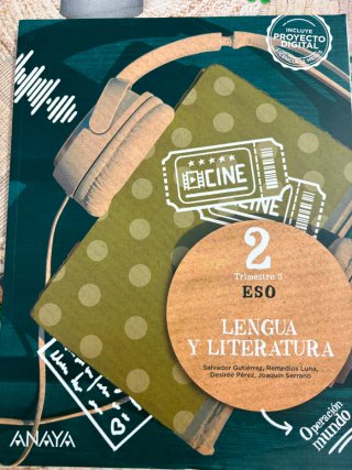 Colección Lengua y Literatura, 2° ESO, Anaya