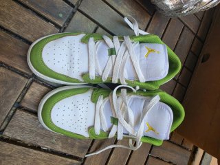 Nike Jordan 1 Low Verde/Blanco Talla 39