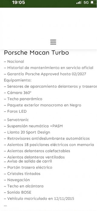 Porsche Macan 2015 TURBO