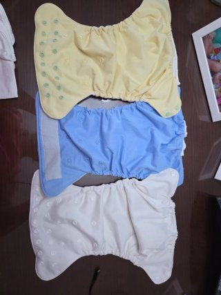 Pack 3 Pañales Blueberry Deluxe + 8 Insertables