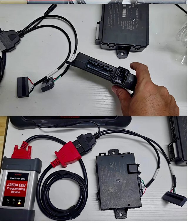 Cable GODIAG KVM/RFA Prueba Comunicación LANDROVER