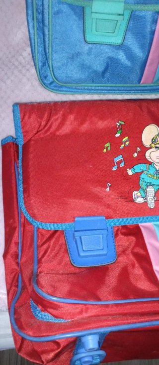 Lotto 2 Cartelle Vintage Topo Gigio