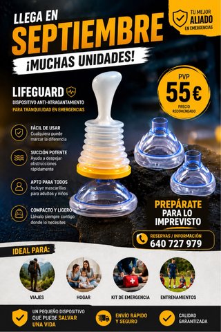 Lifeguard Mascarilla Anti-Atragantamiento