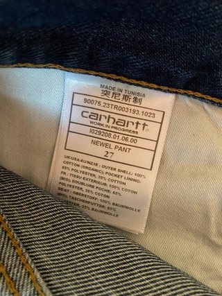 Carhartt Newell Pant Talla 27
