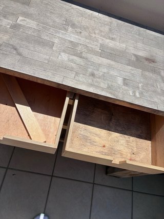 Carrito de cocina madera