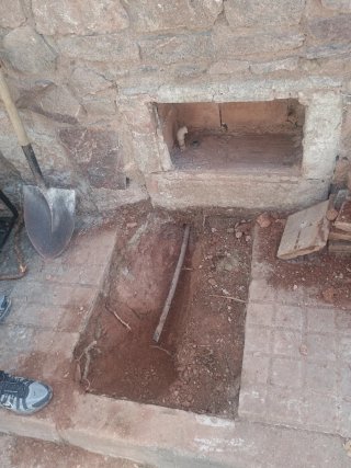 Descubrimiento antigua cometida de agua