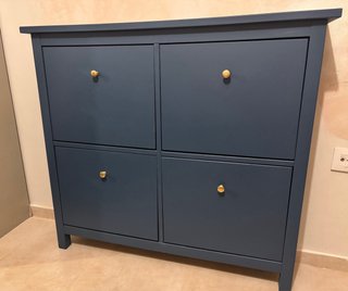 Zapatero Ikea Azul