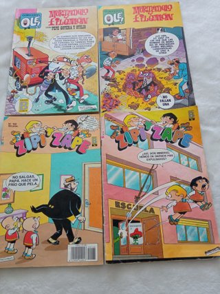 Tebeos Mortadelo Zipi y Zape