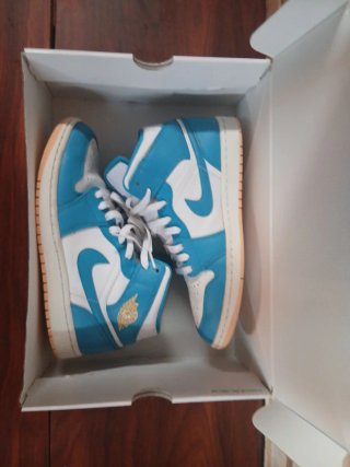 Air Jordan 1 Azul y Blanco