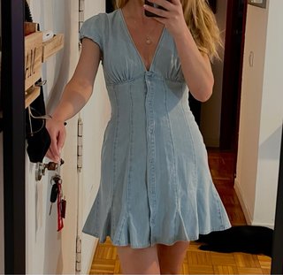 Vestido vaquero Zara