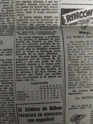 Periódico MARCA 1952 - Real Madrid Campeón
