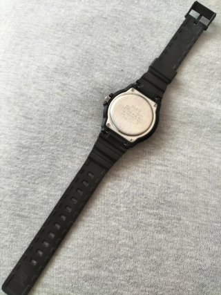 Orologio Casio MRW-200H Uomo Nero Blu