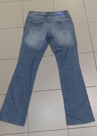 Jeans Save the Queen ricamati