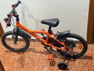 Bicicleta infantil B'Twin 14 Naranja