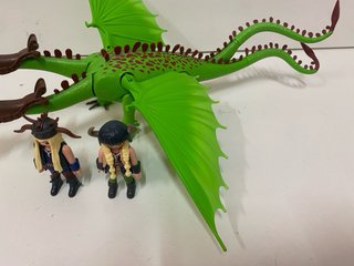 Playmobil 9458 - Dragón verde de 2 cabezas