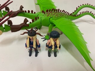 Playmobil 9458 - Dragón verde de 2 cabezas