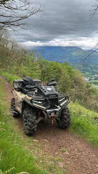 Quad Loncin Beige/Negro Off-road